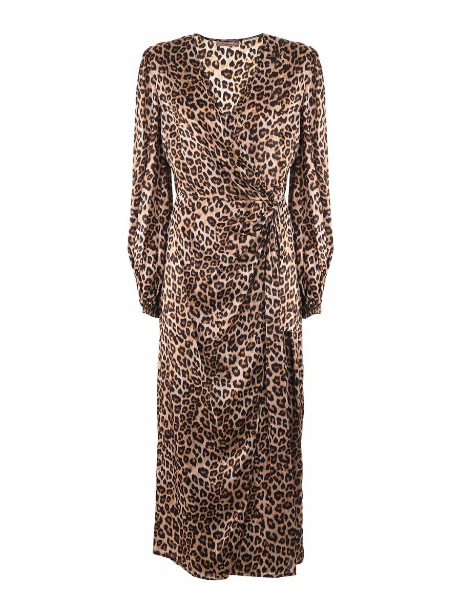 Twinset Maxi Robe - Imprimé Animal