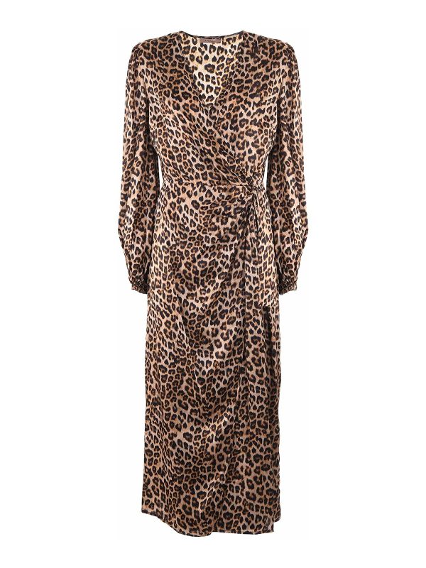 Twinset Maxi Robe - Imprimé Animal