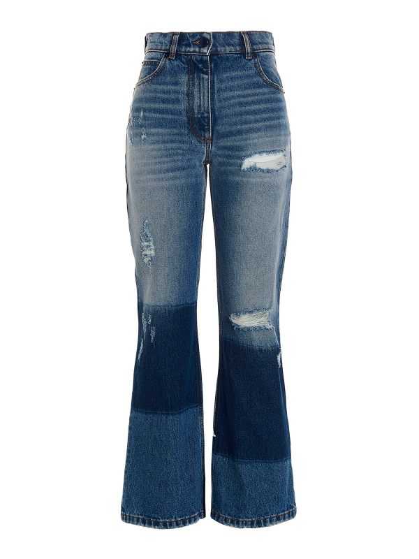 Moncler Jean Droit - Bleu