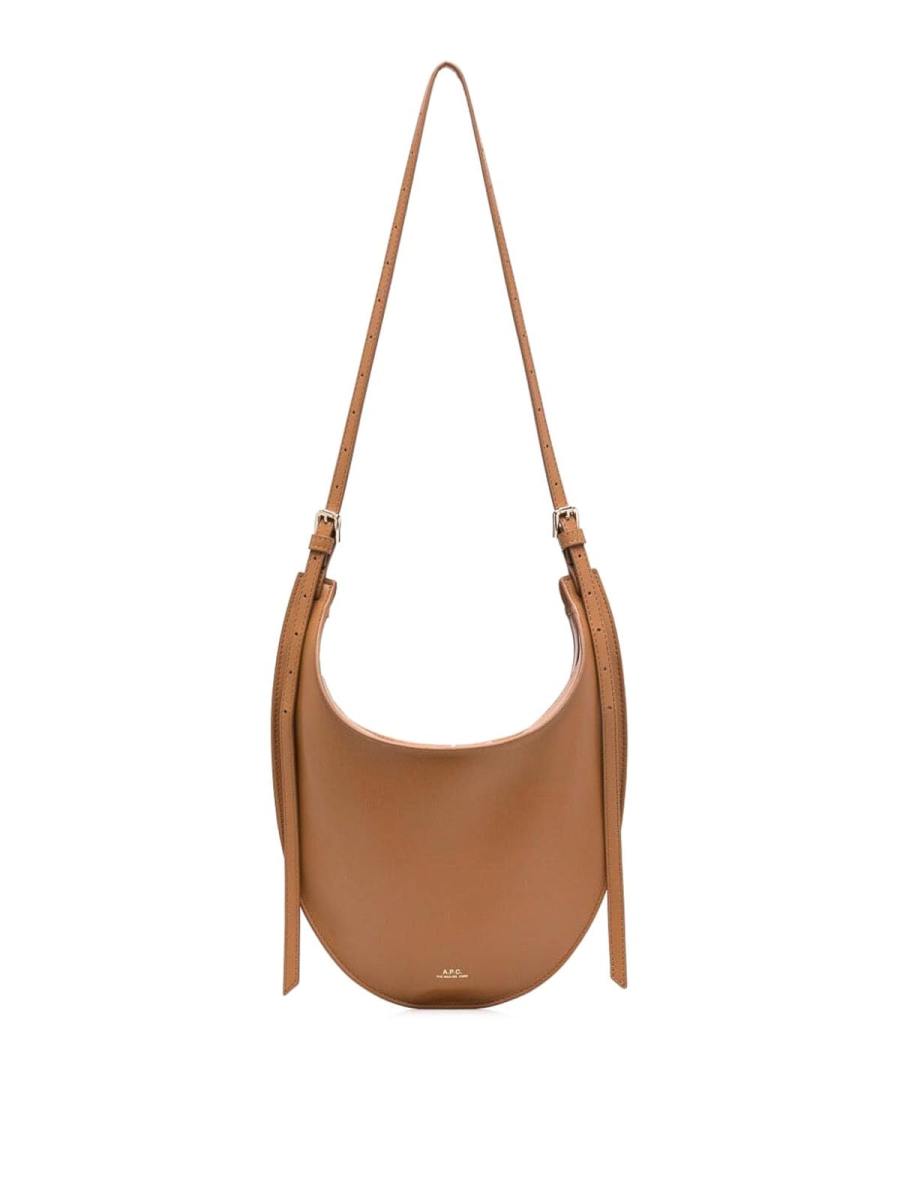 A. P.C. Sac Bandoulière - Camel