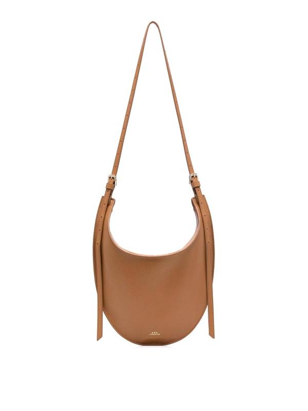 A. P.C. Sac Bandoulière - Camel