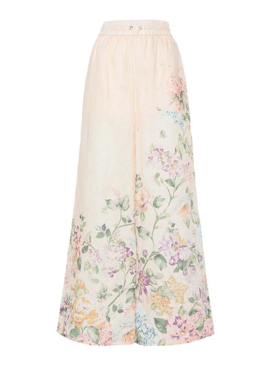Zimmermann Pantalons Décontractés - Crème