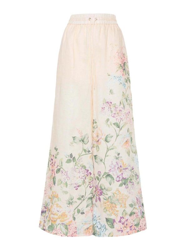 Zimmermann Pantalons Décontractés - Crème