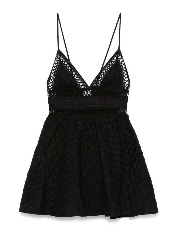 Charo Ruiz Robe Courte - Noir