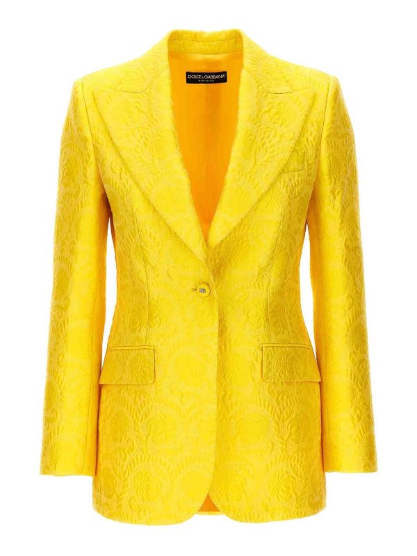 Dolce & Gabbana Blazer - Jaune