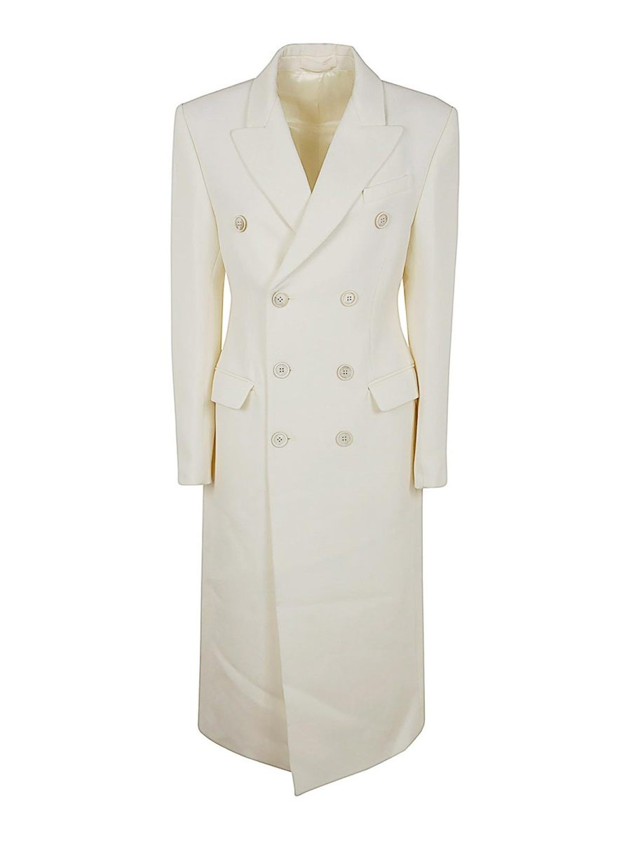 Wardrobe. NYC Manteau Court - Blanc