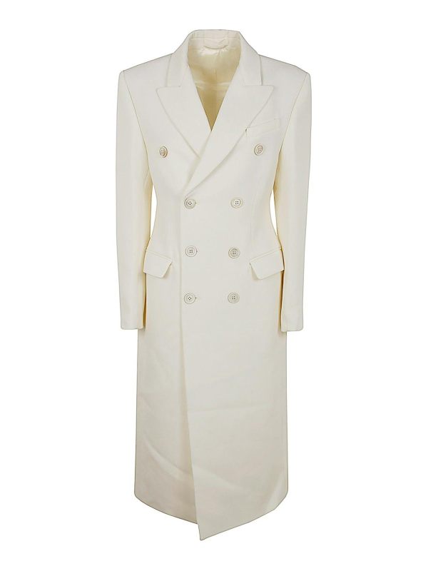 Wardrobe. NYC Manteau Court - Blanc