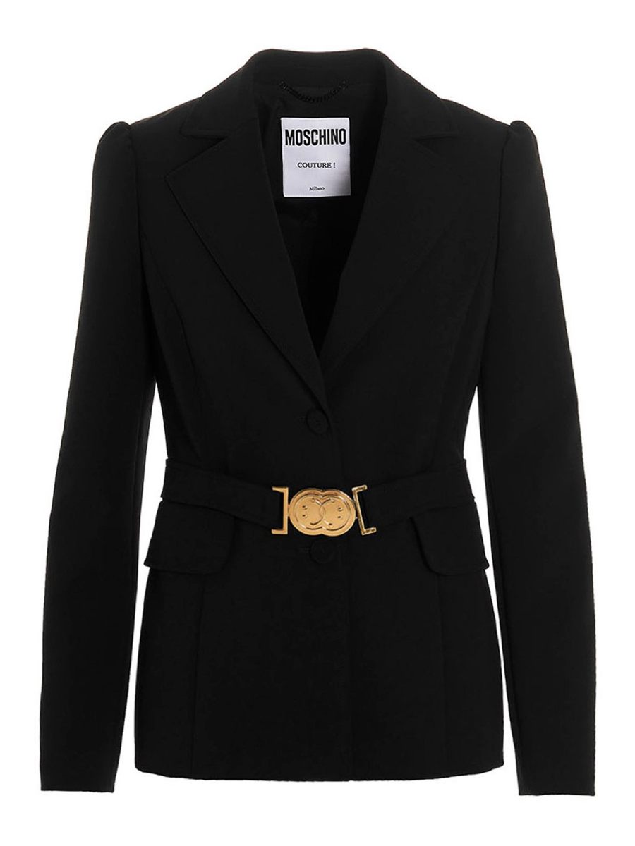 Moschino Blazer Couturier - Noir