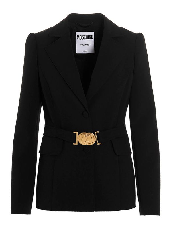 Moschino Blazer Couturier - Noir