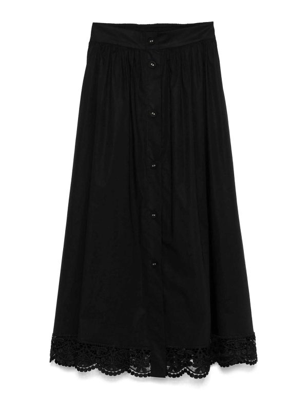 Twinset Jupe Midi - Noir