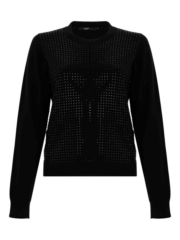 Seventy Pull Col Rond - Noir