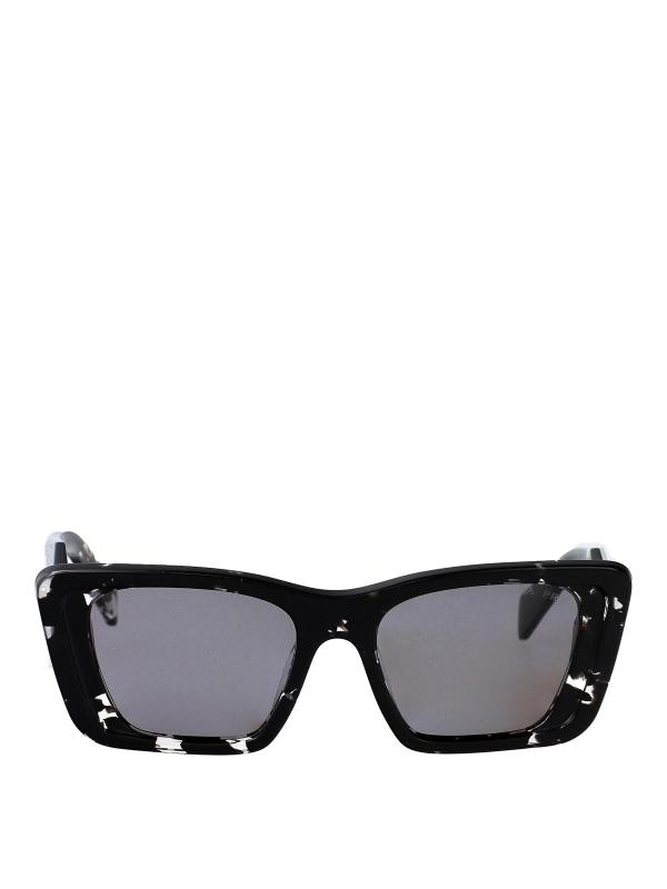 Prada Lunettes De Soleil - Noir
