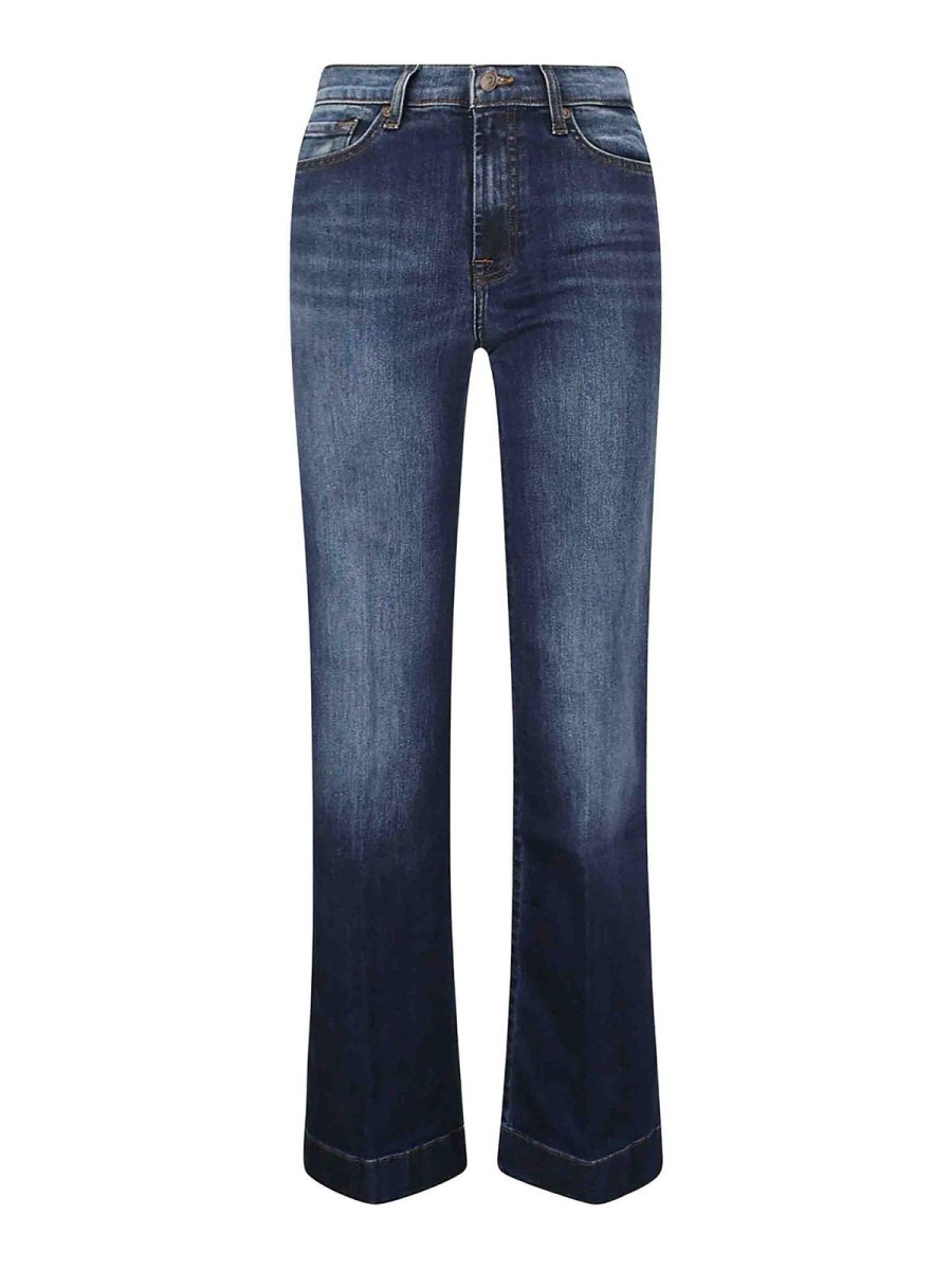 7 For All Mankind Jean Bootcut - Bleu