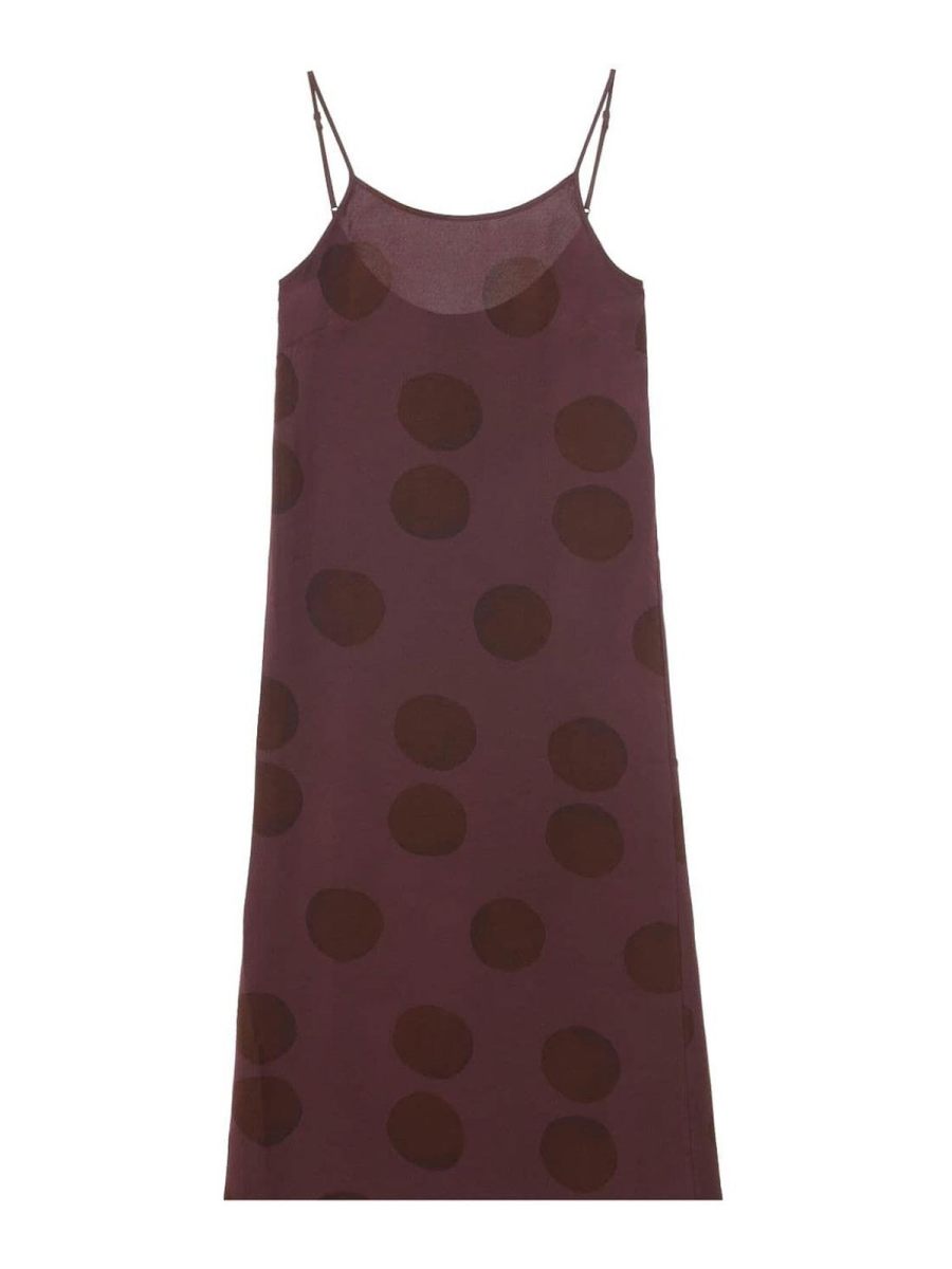 Uma Wang Robe Au Genou - Rose