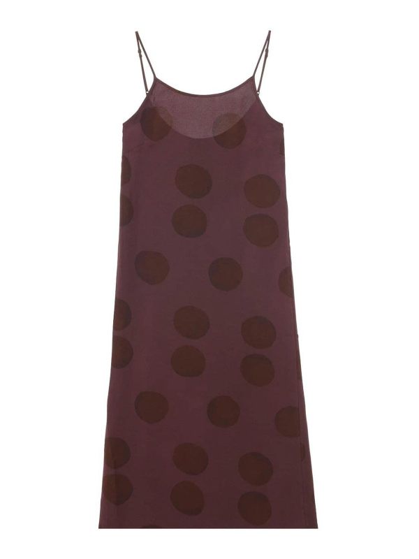 Uma Wang Robe Au Genou - Rose