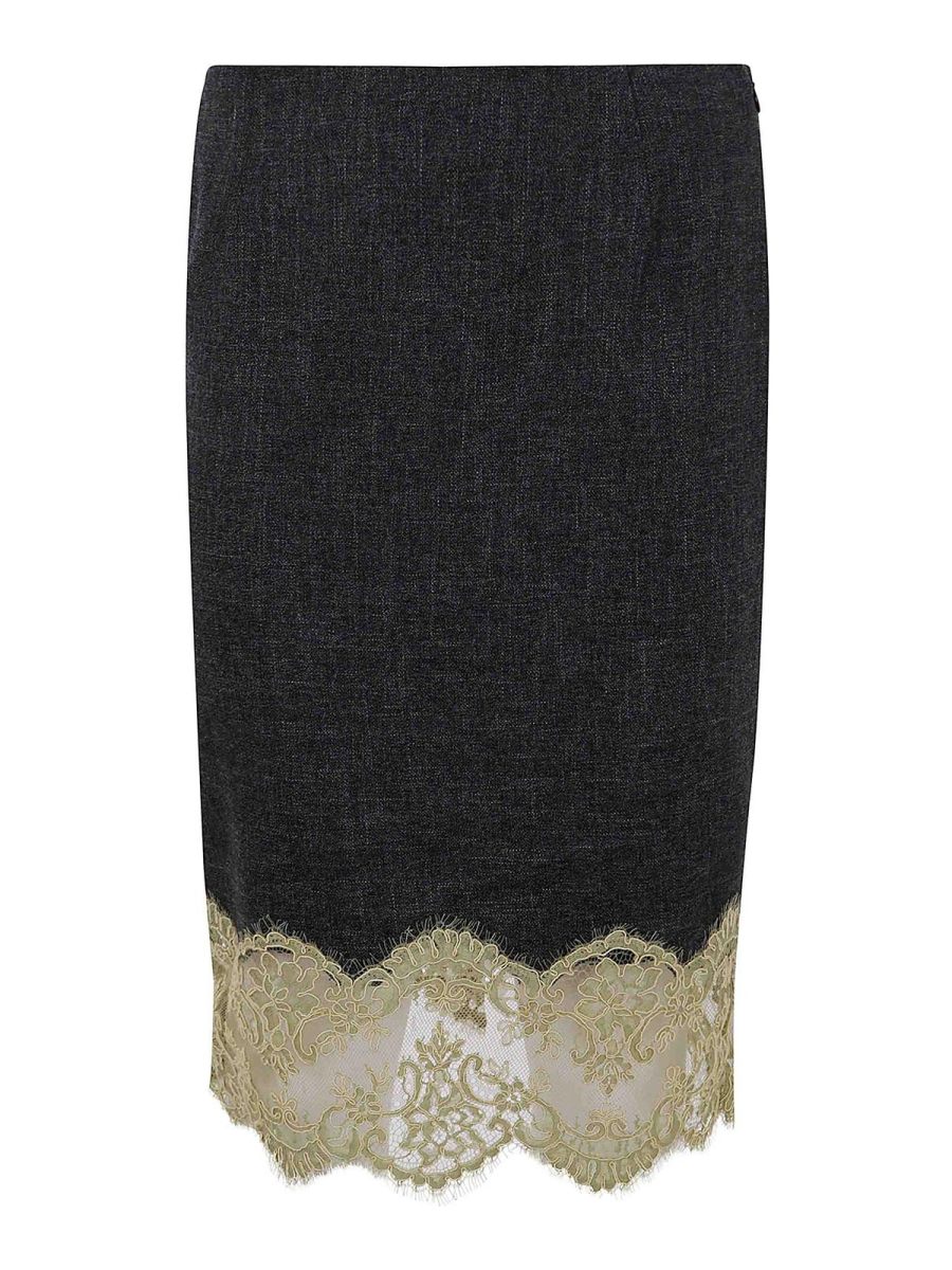 Blumarine Jupe Midi - Vert