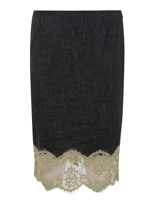 Blumarine Jupe Midi - Vert