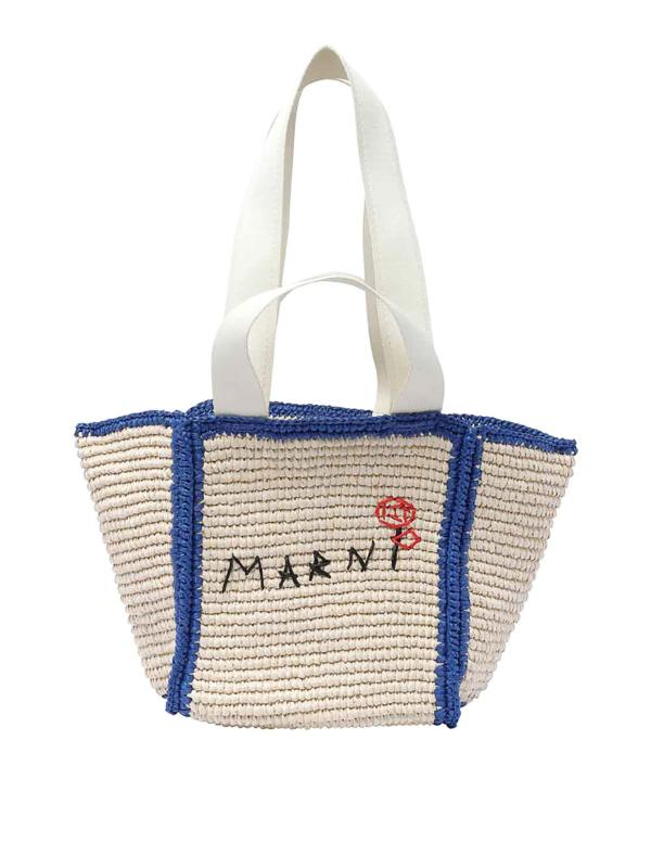 Marni Sac Cabas - Blanc