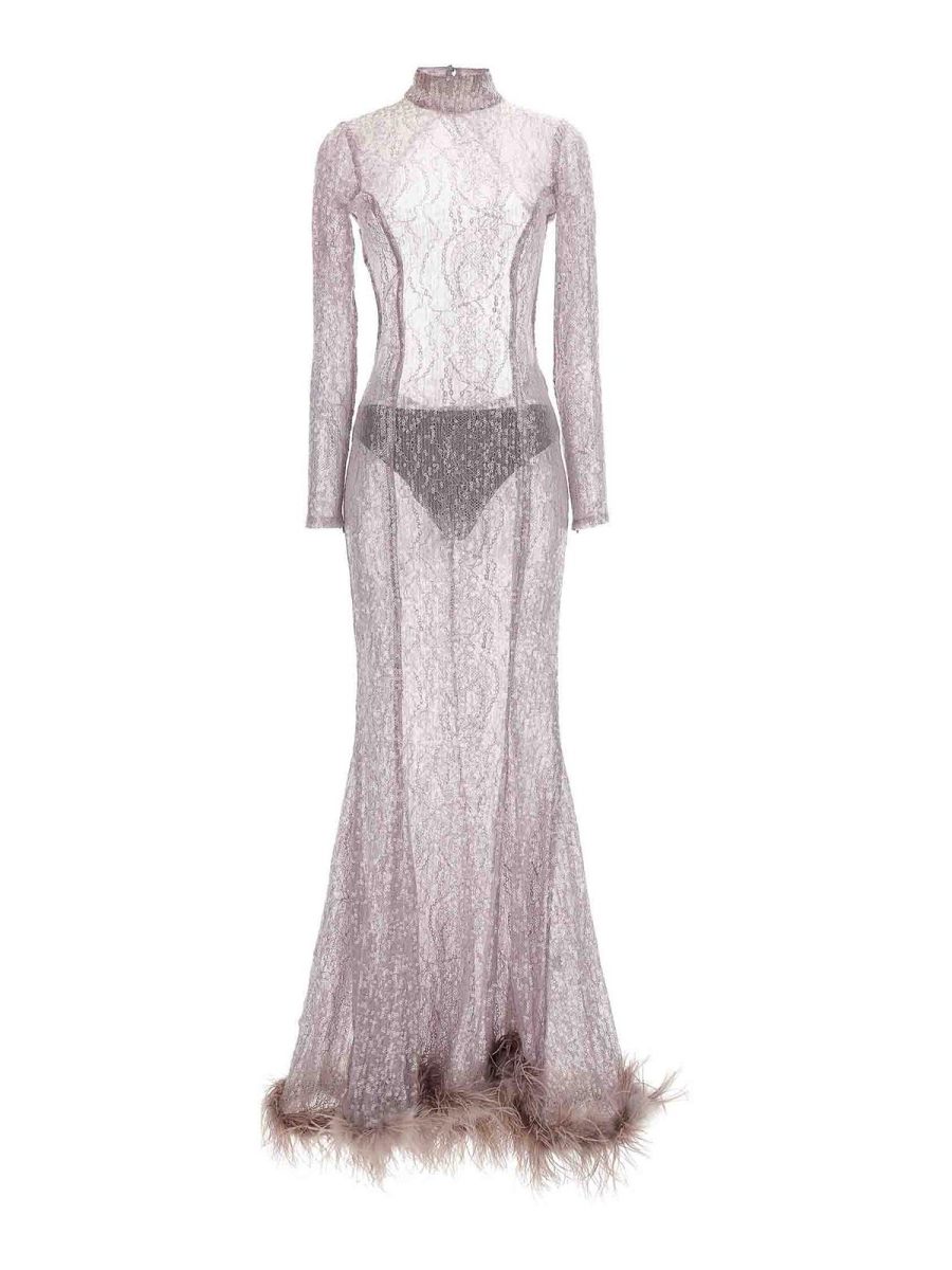 Retrofête Maxi Robe - Lenora