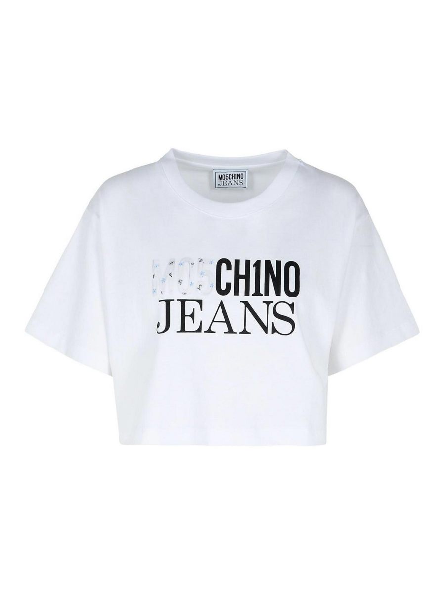 Moschino Jeans T-Shirt - Blanc