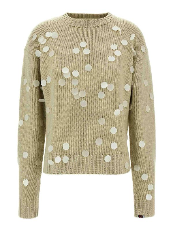 Extreme Cashmere Pull Col Rond - Beig