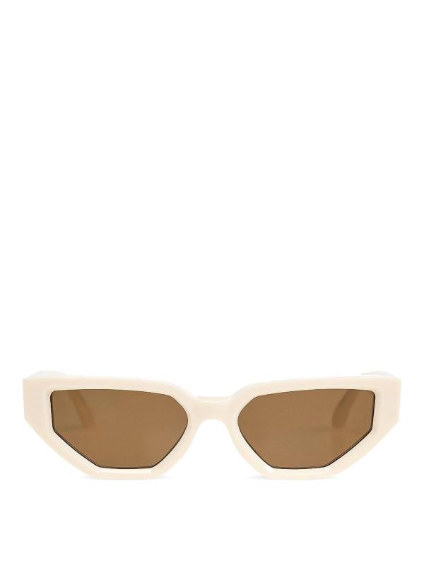 Golden Goose Lunettes De Soleil - Blanc
