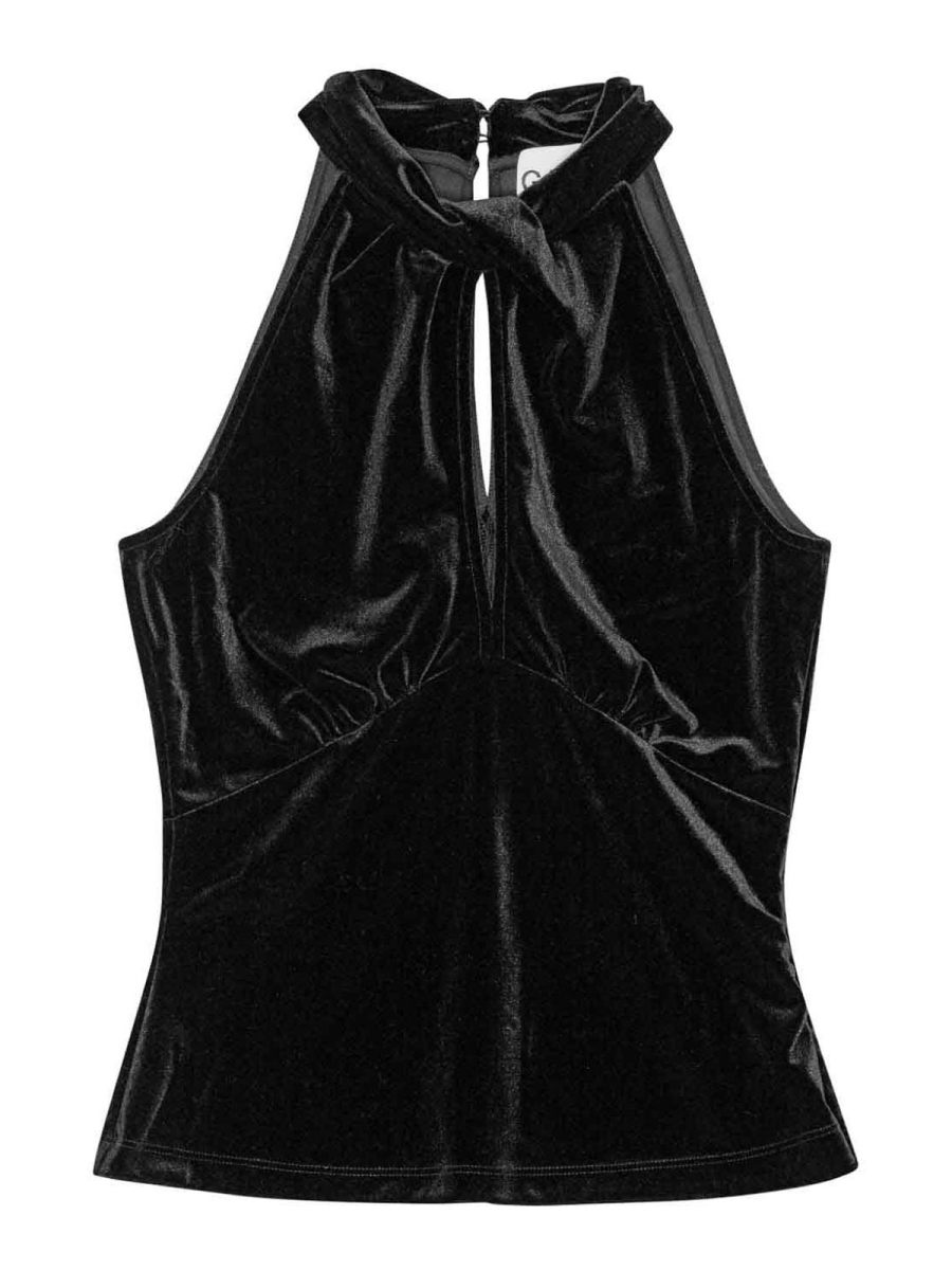 Ganni Top - Noir