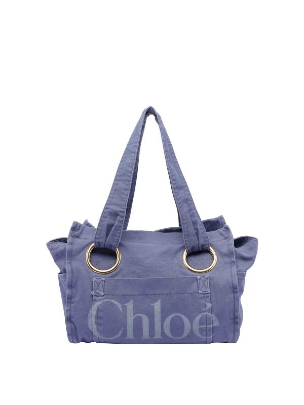 Chloe' Sac Cabas - Bleu