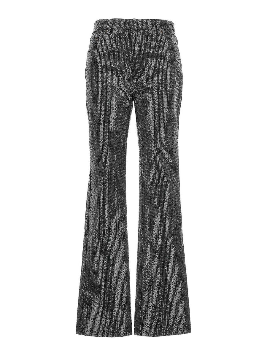 Rotate Birger Christensen Jean Bootcut - Noir