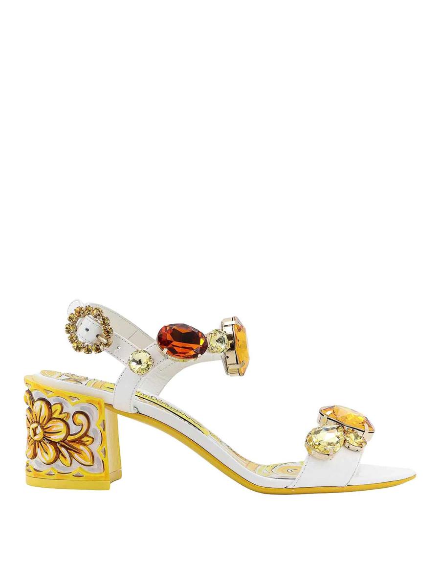 Dolce & Gabbana Sandales - Jaune