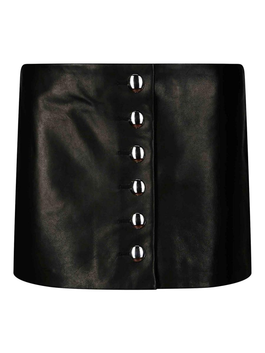 Khaite Jupe Midi - Argent