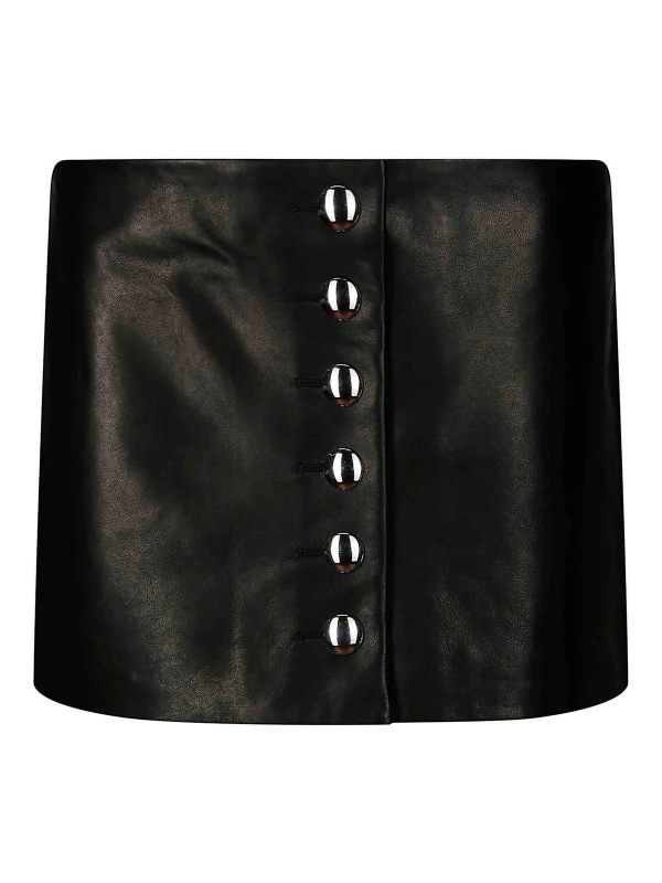 Khaite Jupe Midi - Argent