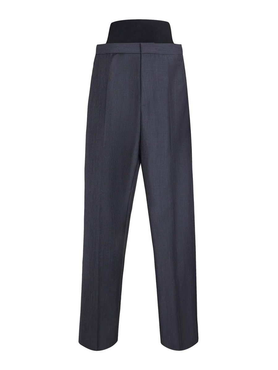 Alaïa Pantalons Décontractés - Gris Clair