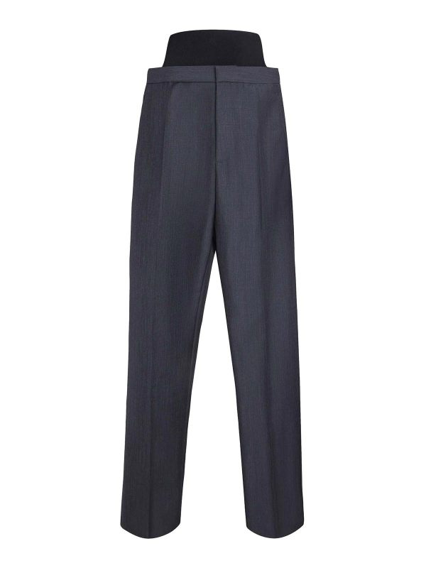 Alaïa Pantalons Décontractés - Gris Clair