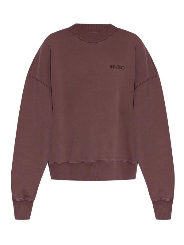 The Attico Sweat-Shirts - Violet Clair