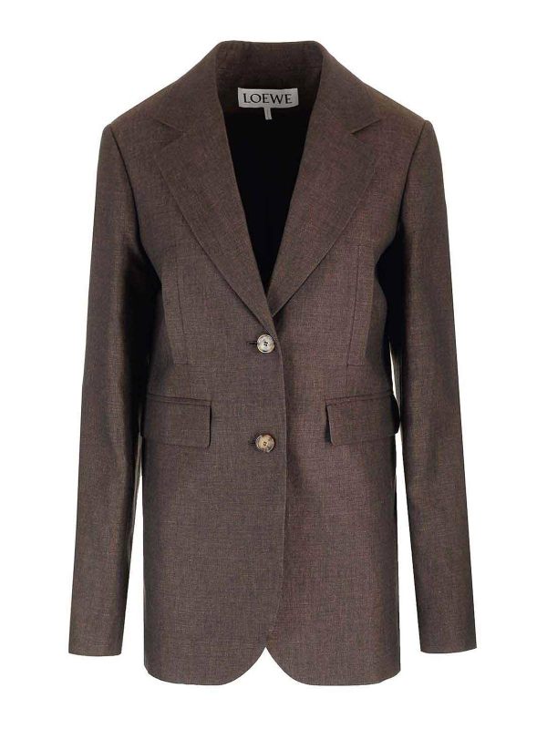 Loewe Veste Casual - Marron