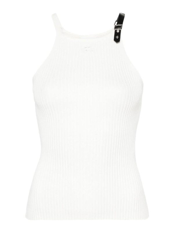 Courreges Top - Blanc