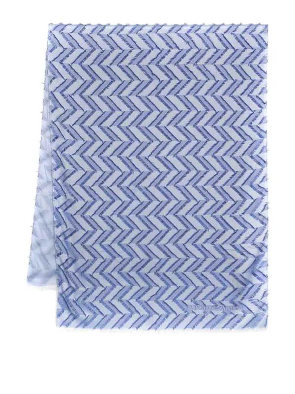Emporio Armani Écharpe - Bleu