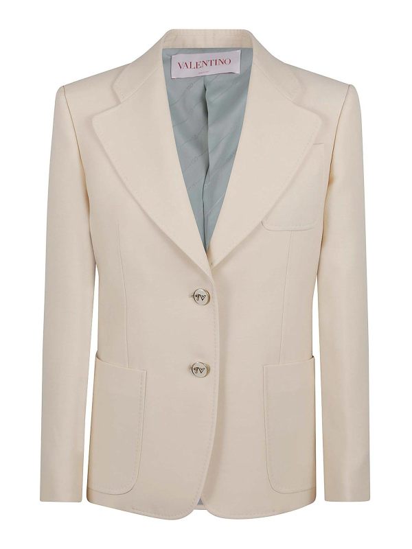 Valentino Garavani Veste Casual - Blanc