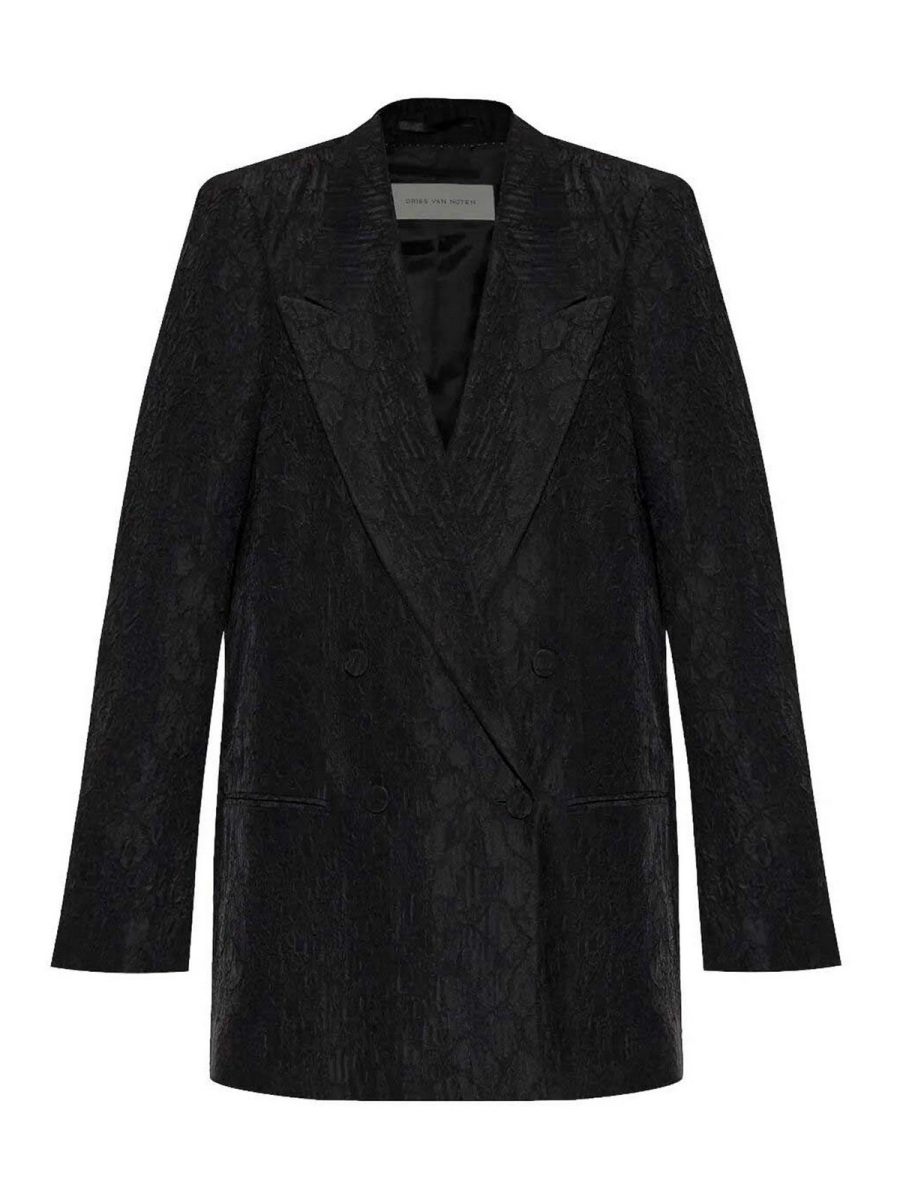 Dries Van Noten Veste Casual - Noir