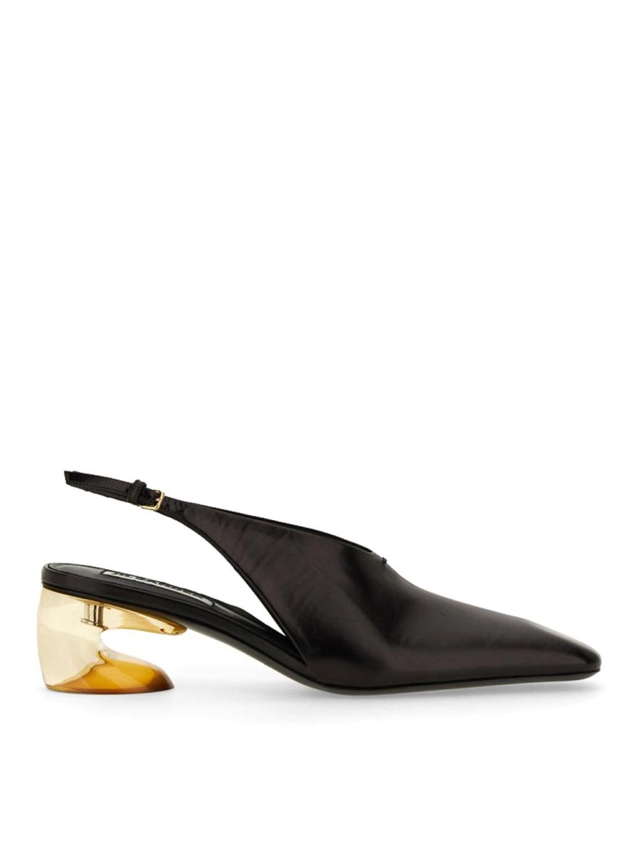 Jil Sander Chaussures À Talon - Noir