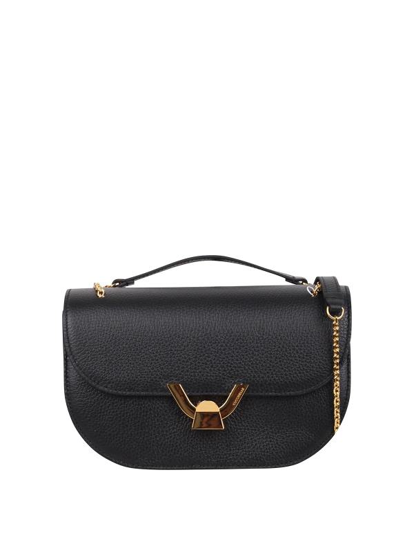 Coccinelle Sac Porté Épaule - Noir