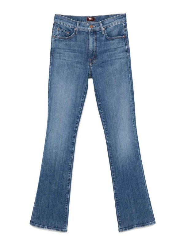 Mother Jean Bootcut - Bleu