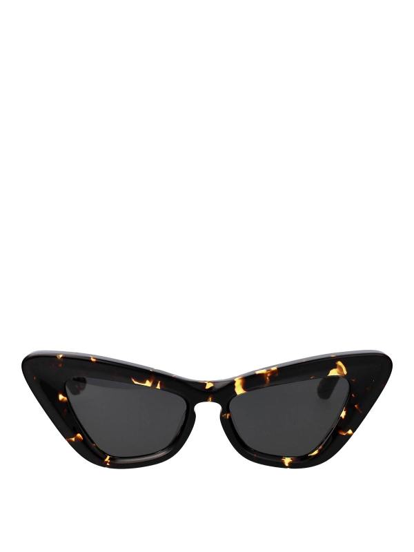 Burberry Lunettes De Soleil - Marron