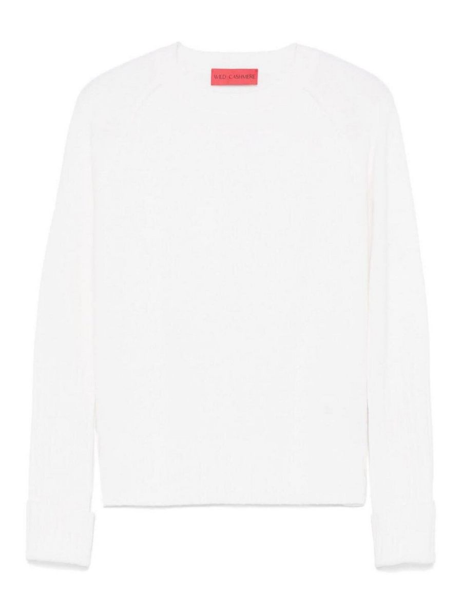 Wild Cashmere Pull Col Rond - Crème