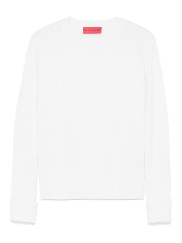 Wild Cashmere Pull Col Rond - Crème
