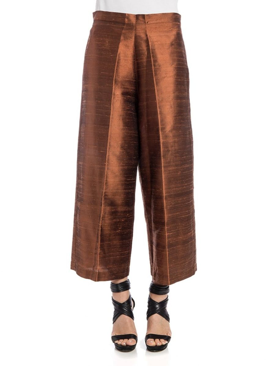 Vivetta Pantalons Décontractés - Marron