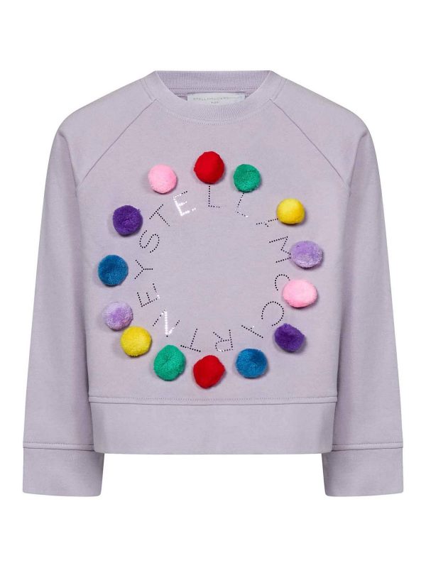 Stella McCartney Kids Sweat-Shirts - Métallique
