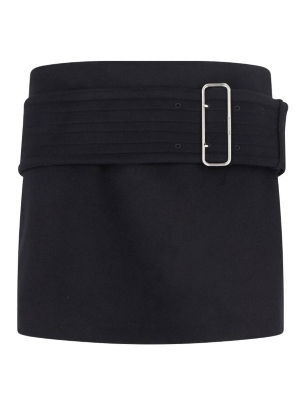 Salvatore Ferragamo Jupe Midi - Noir