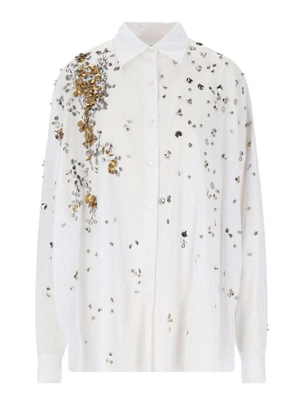 Dries Van Noten Chemise - Blanc